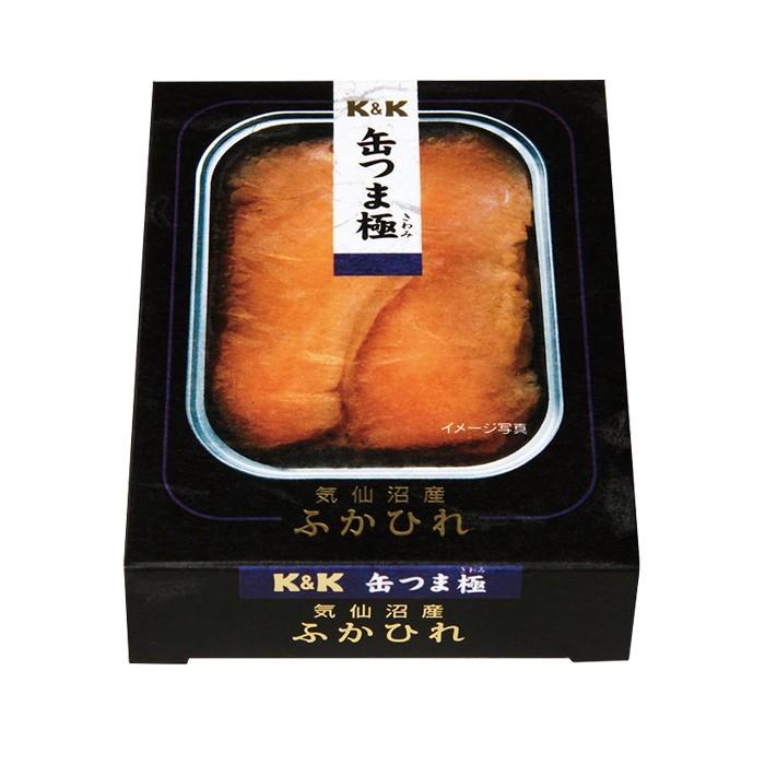 缶つま極 気仙沼産 ふかひれ １００ｇ 缶詰め プレミアム おつまみ 国分 常温保存 高級プレゼント ギフト