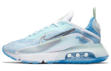 WMNS NIKE AIR MAX 2090 BLUE WHITE SILVER