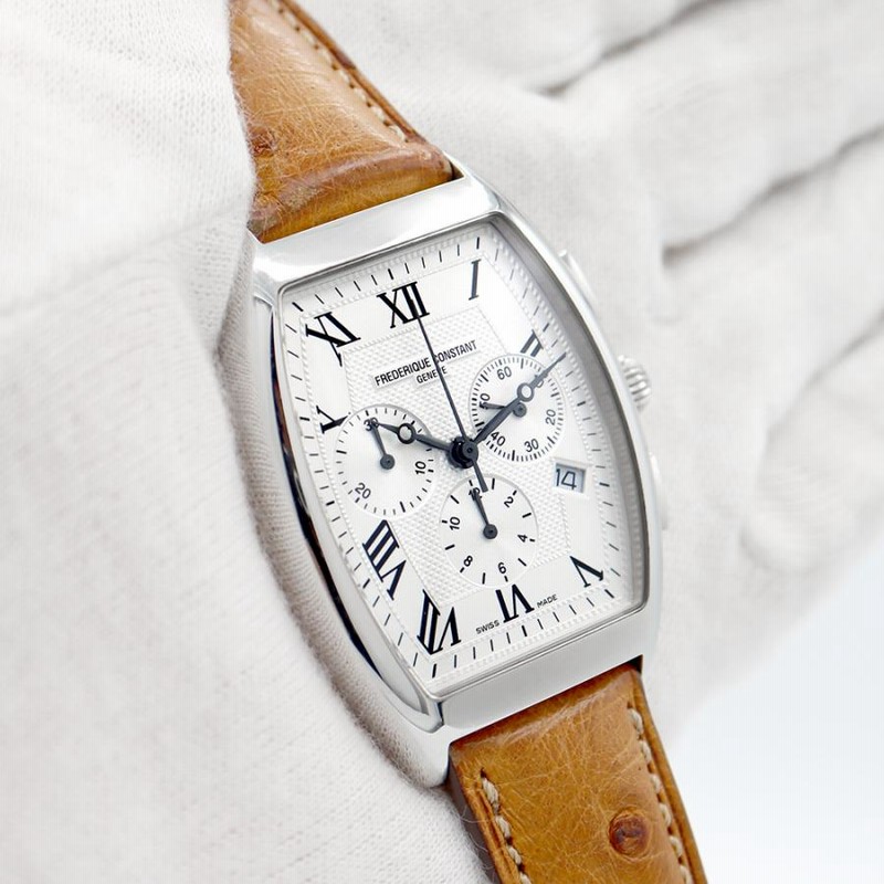 FREDERIQUE CONSTANT フレデリックコンスタント トノー クロノグラフ ...