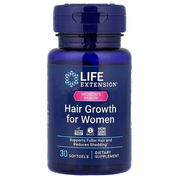 Life Extension, Women's Health, Hair Growth for Women, 30 Softgels