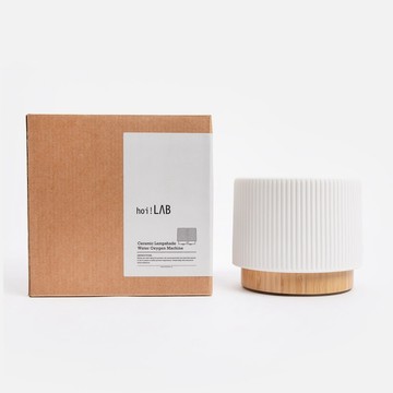 hoi!LAB 陶瓷燈罩超聲波 水氧機-250ml