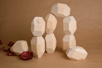 木嬰兒平衡未完成積木大尺寸