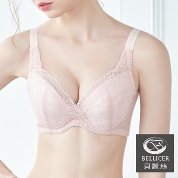 【貝麗絲】台灣製內月牙提托機能型軟鋼圈內衣(粉色/藍色/黑色_BCD)