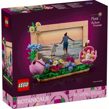 [樂享積木] LEGO 40916 花卉相框 ICONS系列
