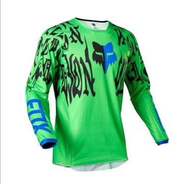 機車防摔衣 騎行服 防摔服 防摔衣 賽車服 機車服 護甲衣 2022 FOX 速降服 自行車騎行服長袖上衣男 夏季越野摩