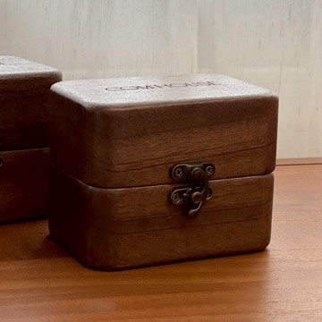 COM'HOUSE 來家｜黑胡桃實木精油收納盒