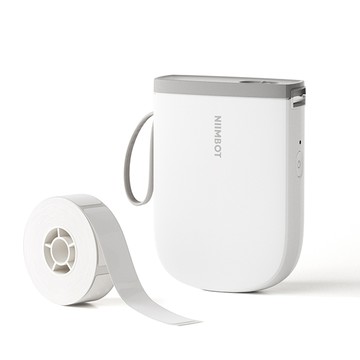 [精臣Niimbot]D11_H 標籤機組（內含一組白色標籤紙） 熱感應標籤機—白色