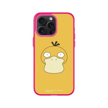 iPhone 15 Pro Max Clear 粉漾桃 - 寶可夢 Pokemon - 大臉系列-可達鴨
