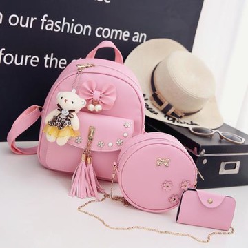 幼兒園書包女童可愛小學生出玩旅游輕便防水女孩休閑補課兒童背包