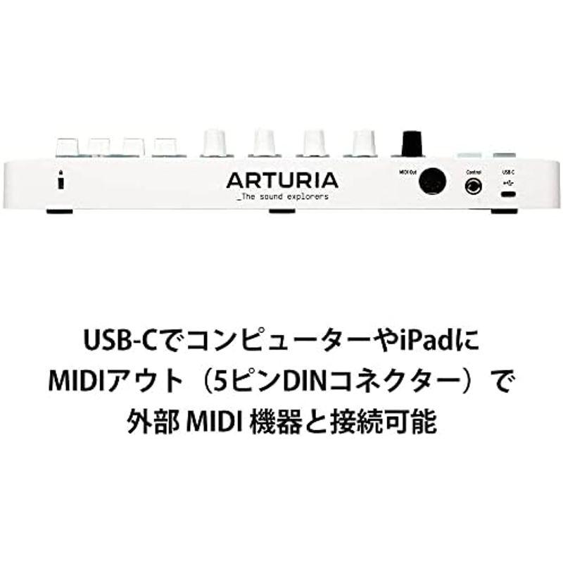 MIDIキーボードコントローラー Arturia MIDI キーボード コントローラー MiniLab ホワイト