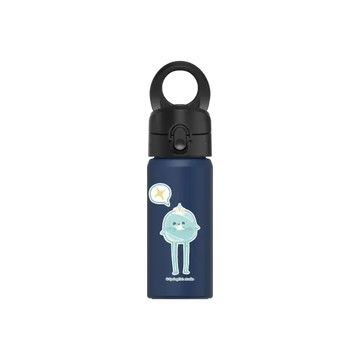 磁吸水壺 AquaStand 不鏽鋼 480cc - 無吸管 子夜藍 - 瑟拉斯蒂歐 - 雲隙光 - 長腿火鍋料