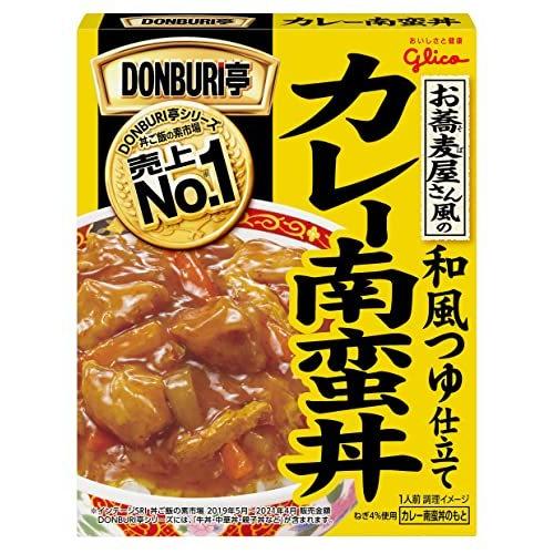 江崎グリコ DONBURI亭 お蕎麦屋さん風のカレー南蛮丼 165g ×10個