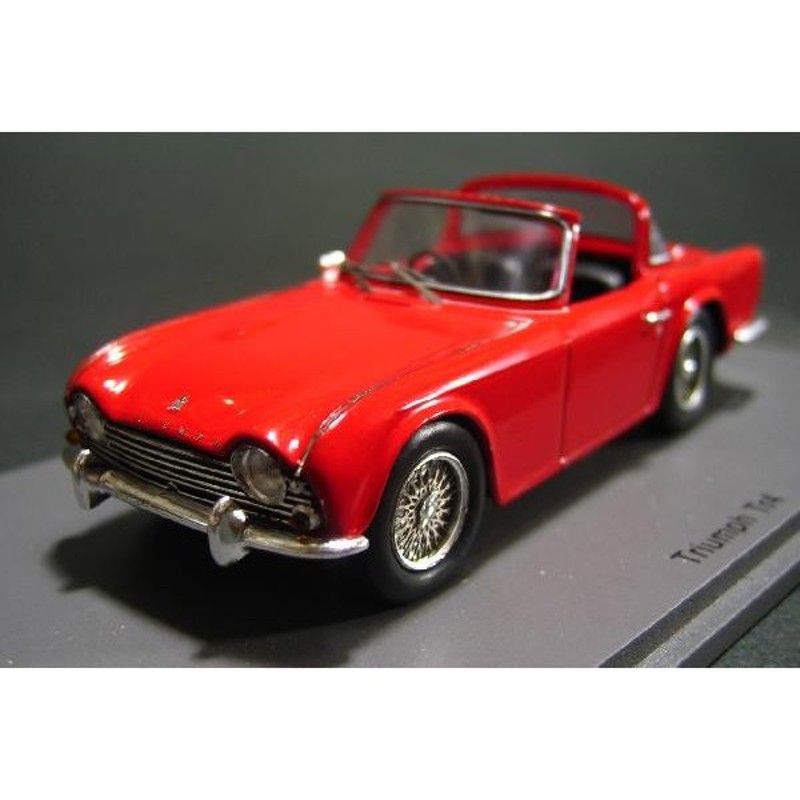 □スパークモデル□1/43トライアンフTr4 レッド【ミニカー】 | LINE