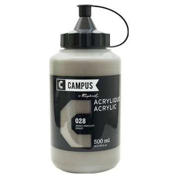 CAMPUS 康普思 壓克力顏料 N131761 028 青銅色  500ml  1色