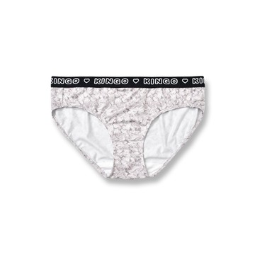 KINGO女款｜中灰機能涼感內褲542905-92