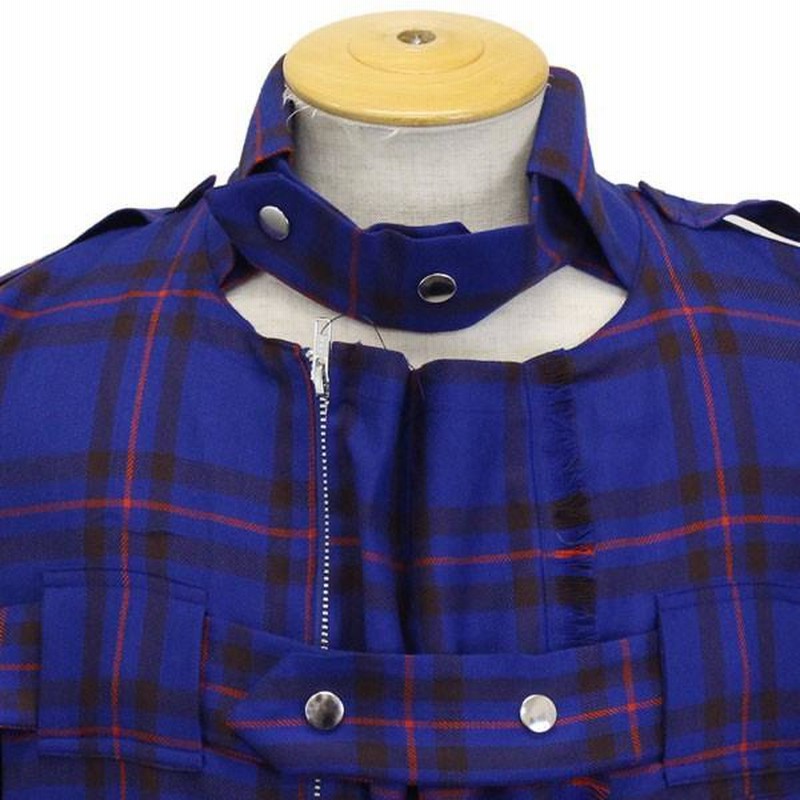 新品 SEDITIONARIES BY 666 タータンチェック ジレベスト M - ベスト