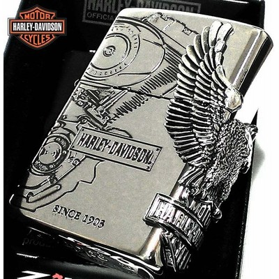 宅送 ライター ジッポ ハーレーダビッドソン Zippo シルバーイブシ ギフト メンズ おしゃれ 鷲 かっこいい 銀 国内限定モデル イーグルメタル その他 Labelians Fr