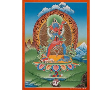 神聖的結合 輪轉金剛塔卡 開啟啟蒙的神聖舞蹈。