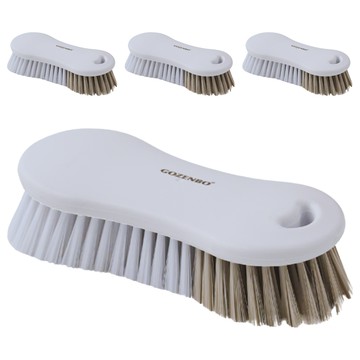 GOZENBO 御膳坊 純粹加長洗衣刷  白色/灰色  4個