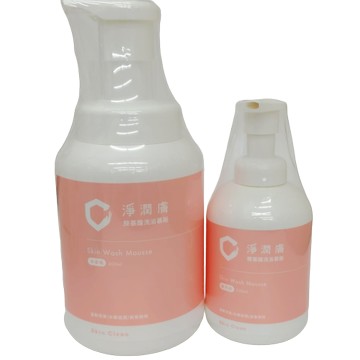 天泉草本 淨潤膚胺基酸沐浴幕斯 250ml/600ml 憨吉小舖