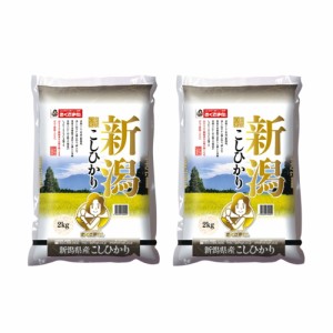 送料無料 新潟県産コシヒカリ 2?s×2   お米 お取り寄せ グルメ 食品 ギフト プレゼント おすすめ お歳暮