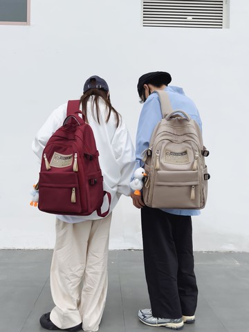 雙肩包男女學生書包大容量旅行背包電腦包初中高中大學日系休閑包