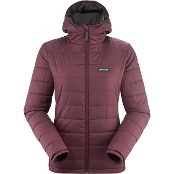 Lafuma ALTA LOFT 女 防風防潑連帽保暖外套 酒紅 LFV124876928