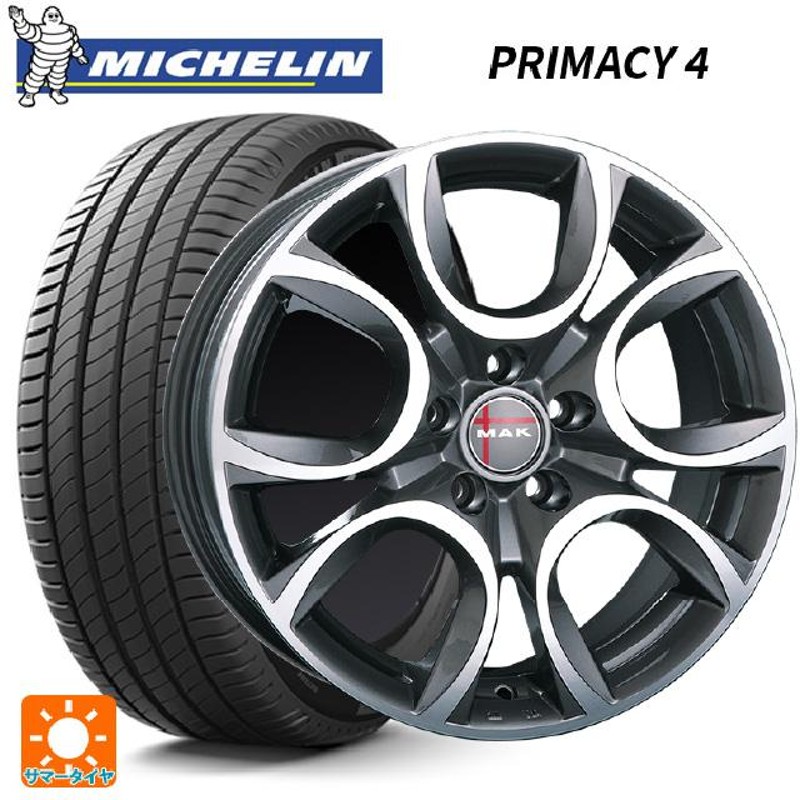 アバルト アバルト595(312系)用 195/45R16 84V XL ミシュラン 正規品 プライマシー4 マック トリノサマータイヤホイール 4本  | LINEブランドカタログ