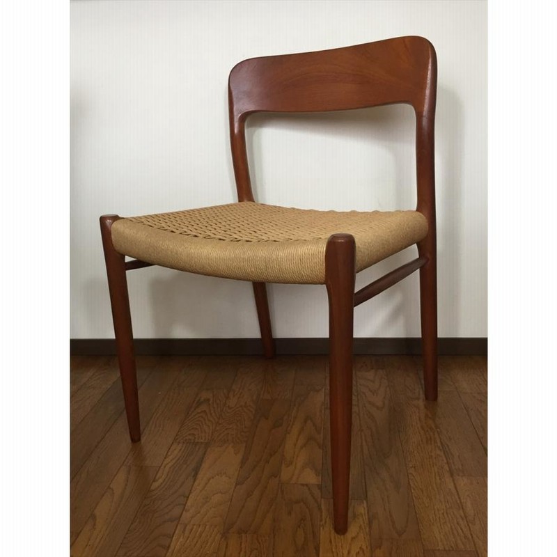 デンマーク　J.L Moller No.75 ダイニングチェア　チーク② Niels O Moller model.75 ダイニングチェア チーク | 北欧家具