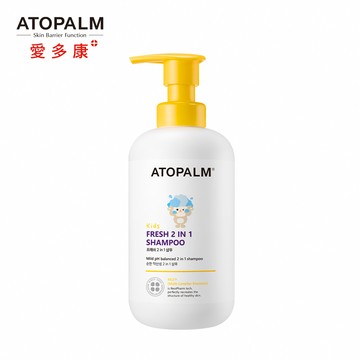 【ATOPALM 愛多康】孩童清新2合1洗髮精 460ml (效期20261106)