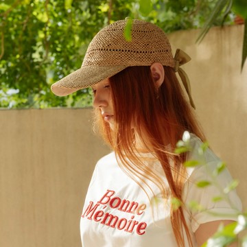 SO NICE 航海系編織遮陽草帽