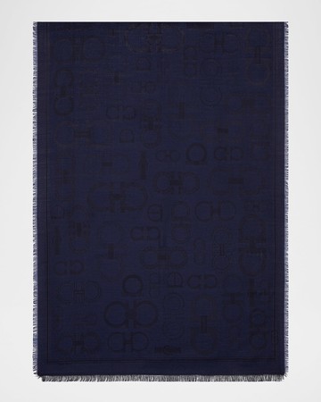 Fibbie Gancini Silk Scarf