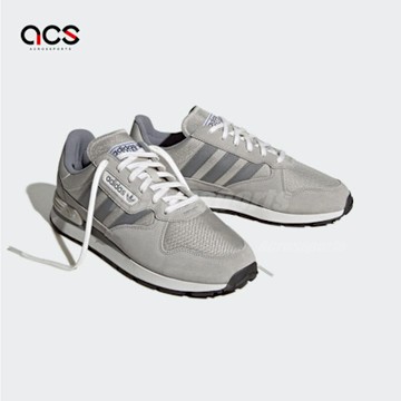 adidas 休閒鞋 Treziod 2 男鞋 女鞋 灰 白 復古 麂皮 三葉草 愛迪達 IE9979