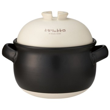 真愛日本 宮崎駿 吉卜力 龍貓 日本製 萬古燒 飯鍋 3人份 土鍋 陶鍋 湯鍋 砂鍋 煲仔飯鍋 日式砂鍋 燉鍋 附蓋