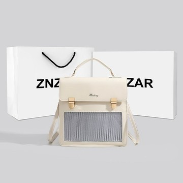 Bag House👜 2025新款原創甜美時尚痛包日常百搭透明單肩斜挎痛包吧唧雙肩背包