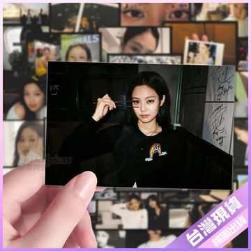 🎨貼紙 創意貼紙🎨 128张高颜值Jennie背景图贴纸创意壁纸kpop爱豆高级背景装饰房间