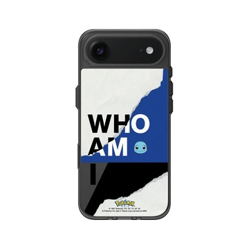 iPhone Air Clear (相機按鈕) 酷墨灰 - 寶可夢 Pokemon - 我是誰-傑尼龜