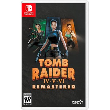 【Nintendo 任天堂】NS Switch 古墓奇兵 4-6 Tomb Raider IV-VI Remastered 中文版