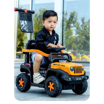 兒童電動車四輪汽車1-3歲遙控男女小孩寶寶玩具車可坐人充電童車