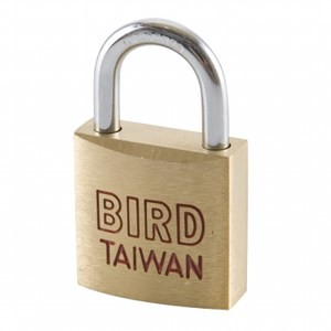 BIRD高級銅掛鎖 ＃122 蛇溝 25 mm