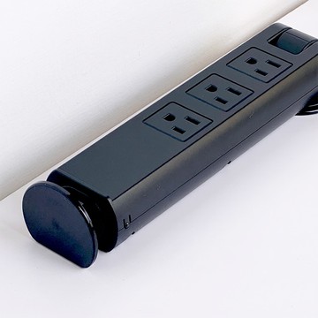 【書桌配件】可隱藏桌上型延長線USB+TypeC