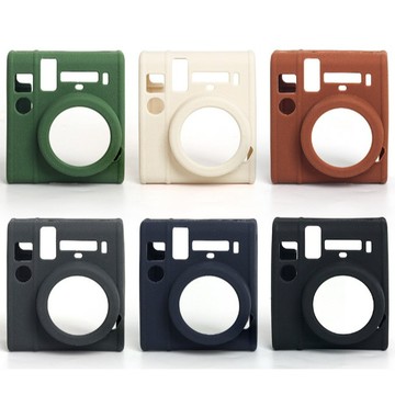 現貨馬上出 富士 instax 拍立得相機 mini40 專用 矽膠套 果凍套 合身 耐磨 相機套 皮革紋理