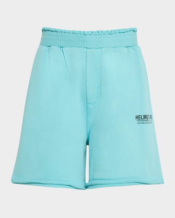 Men's Distressed Terry Shorts