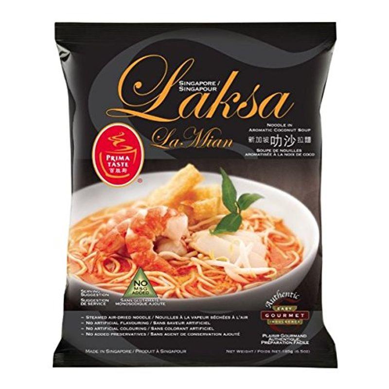 食品 プリマ・テイスト ラクサラーメン 185g×12個セット