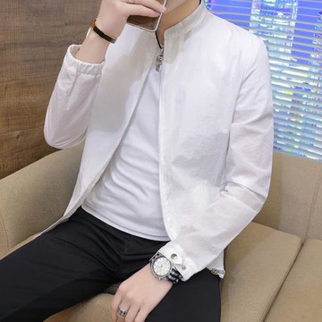 防曬衣男無帽防曬服男款夏季新款外套潮牌百搭薄款皮膚衣不帶帽子