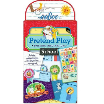 eeBoo 角色扮演 — Pretend Play 上學趣 School