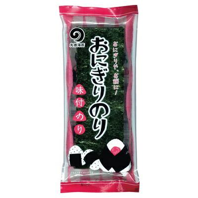 丸徳　おにぎりのり味 ３切６枚　まとめ買い（×10）