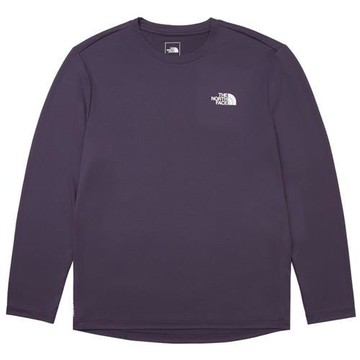 The North Face 北面 長袖上衣 男裝 排汗 紫【運動世界】NF0A8DG5G5O