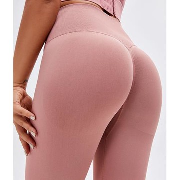 Mitaogirl高腰提臀健身褲女高彈力速干緊身運動褲網紅蜜桃瑜伽褲