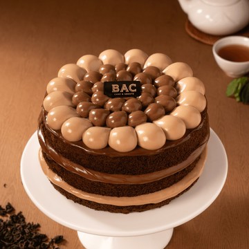 【BAC CAKE&SWEETS】6吋茶韻鐵觀音蛋糕+精美時尚提袋（票券）